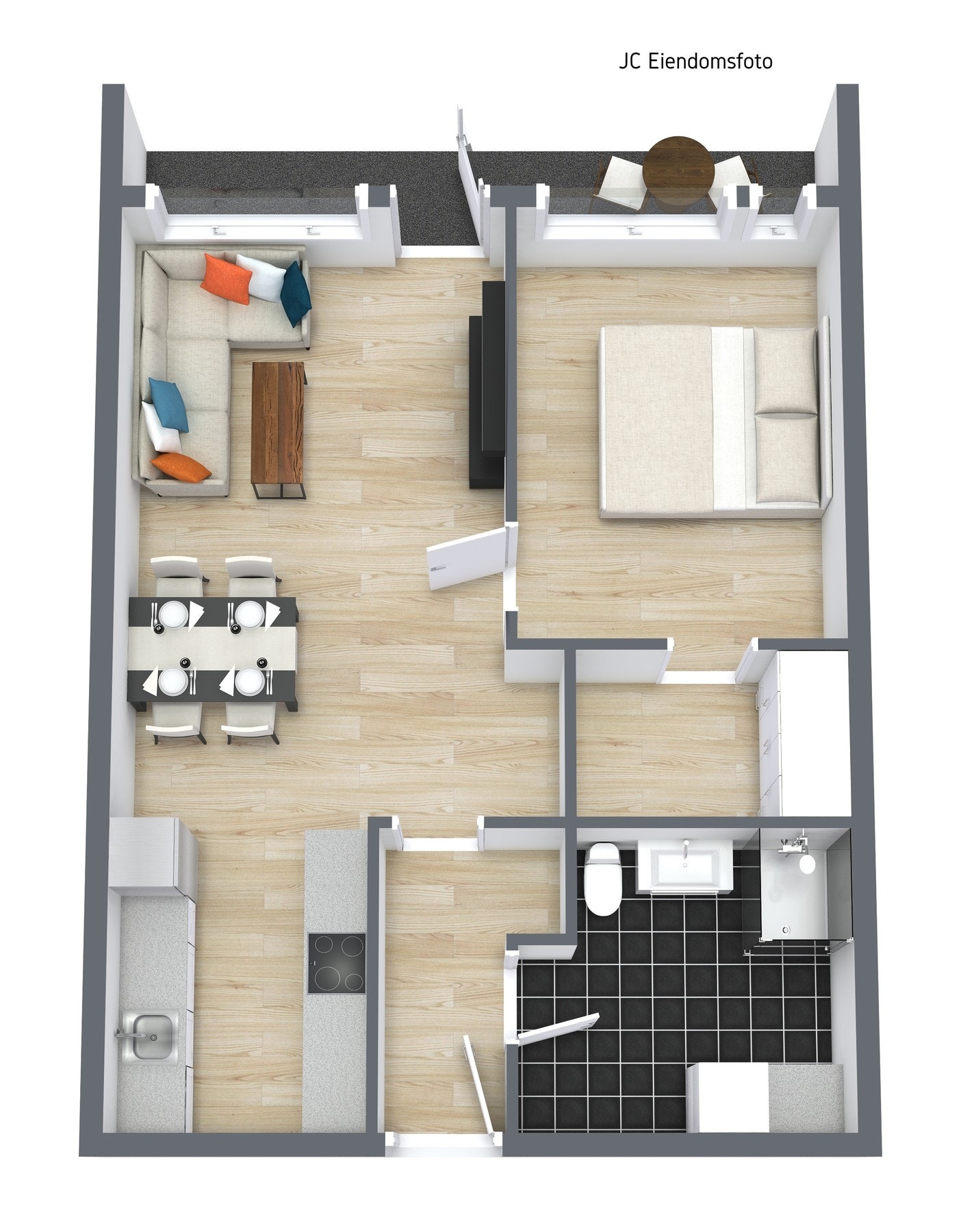 Plantegning. Galleribilde