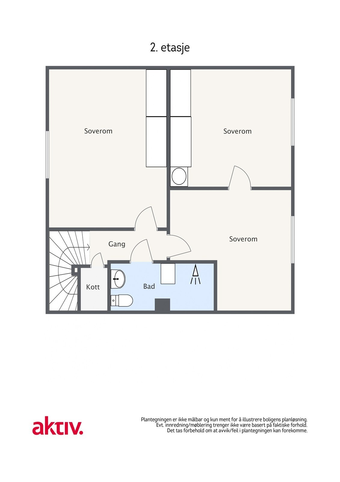 Telemarksgata 1 - 2D - 2. etasje Galleribilde