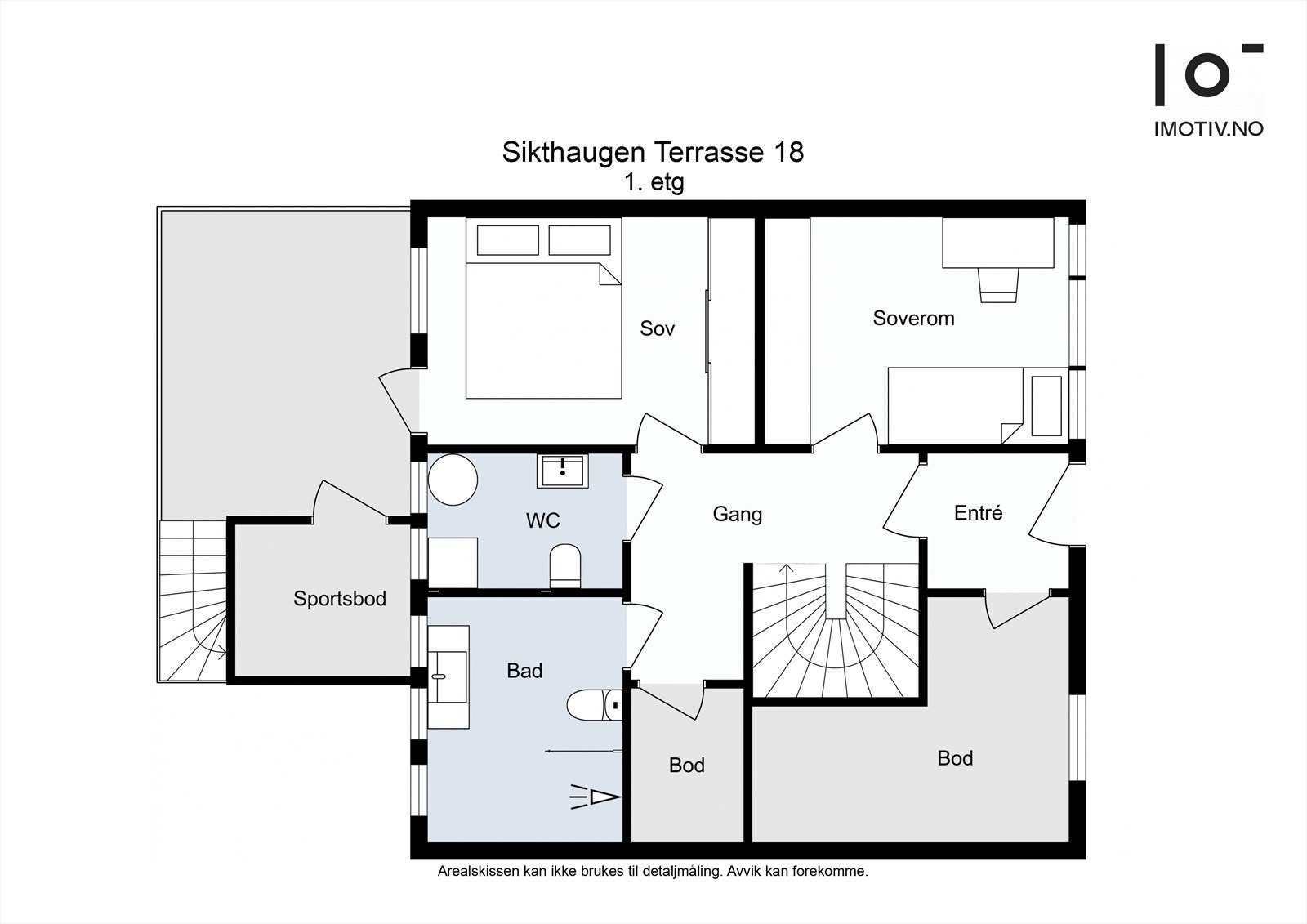 - Plantegning underetasje - Galleribilde