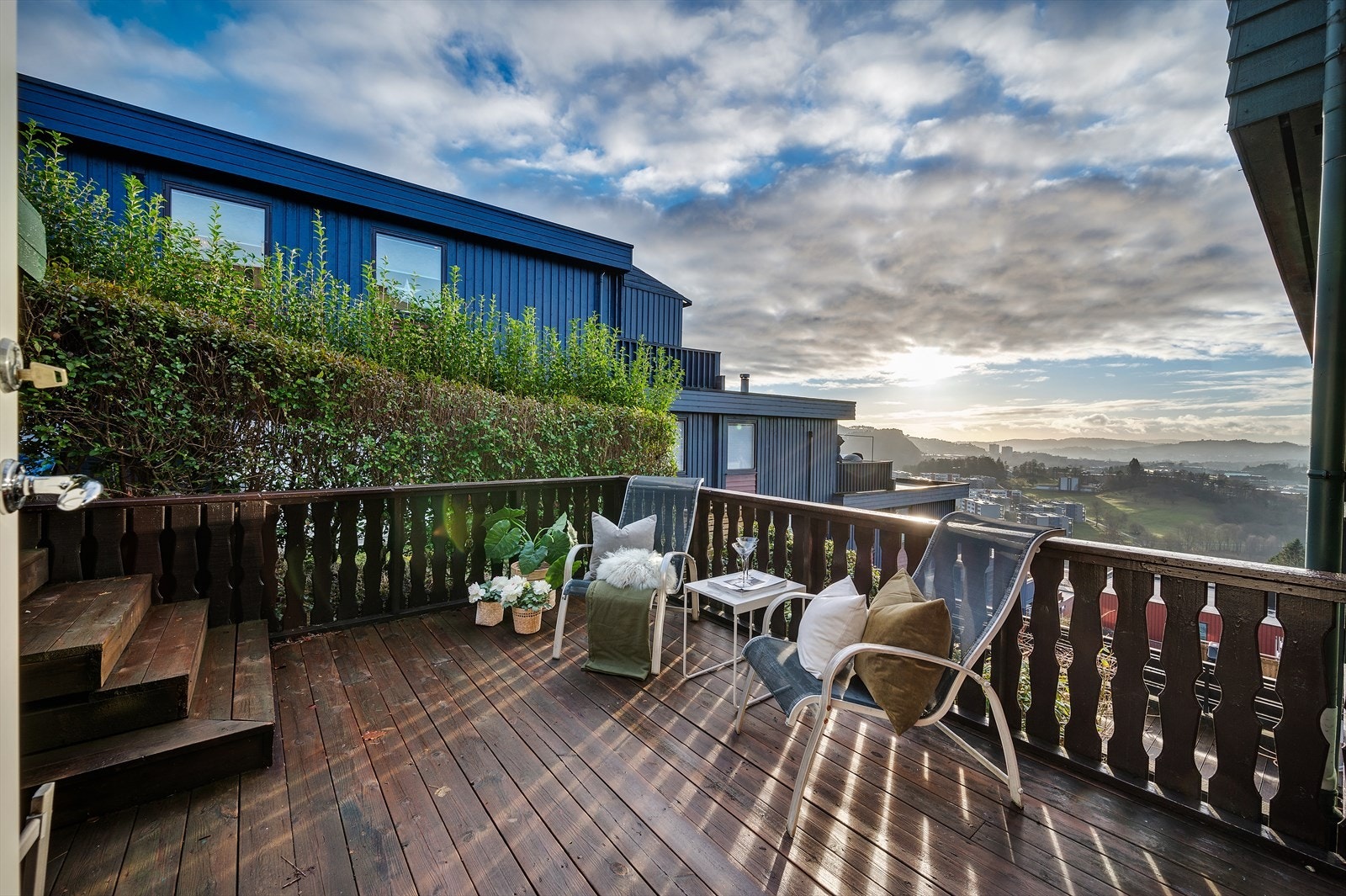 - Terrassen måler 12m² - Galleribilde