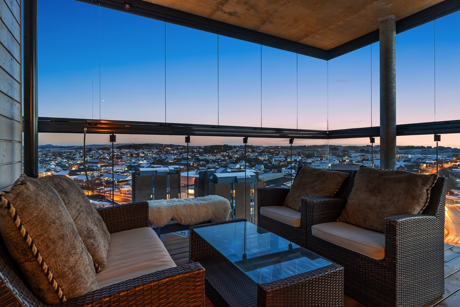 De øvre glassene kan åpnes etter behov. Galleribilde