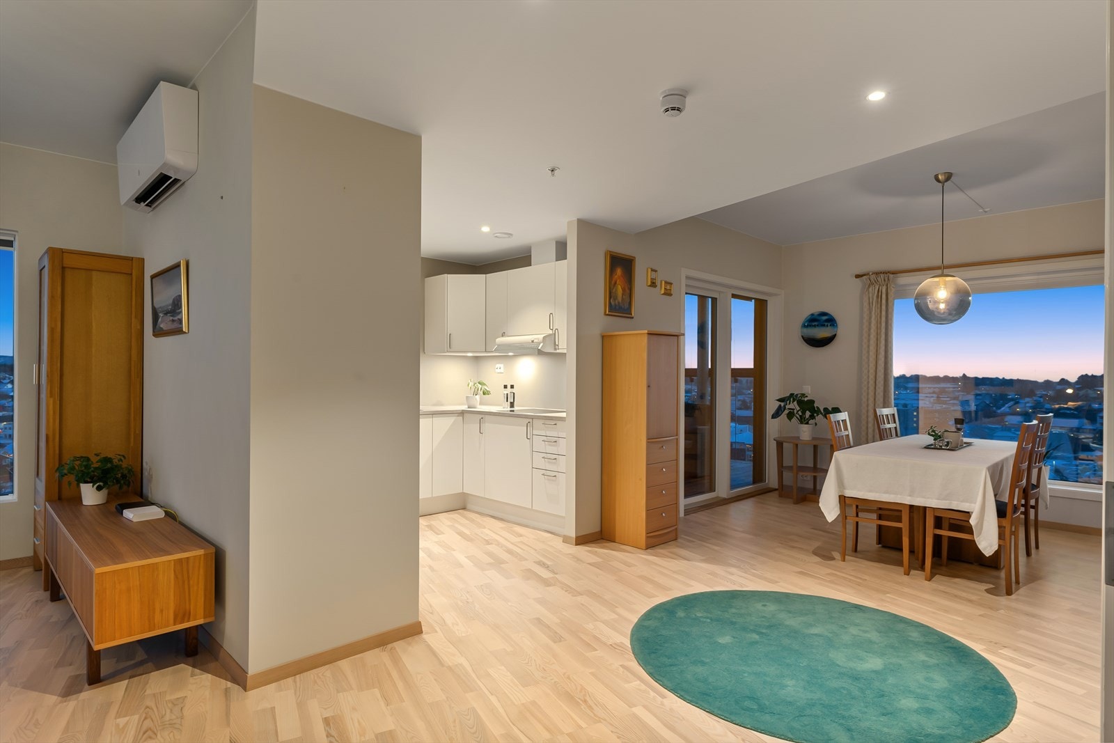 Kjekk og smart planløsning. Galleribilde