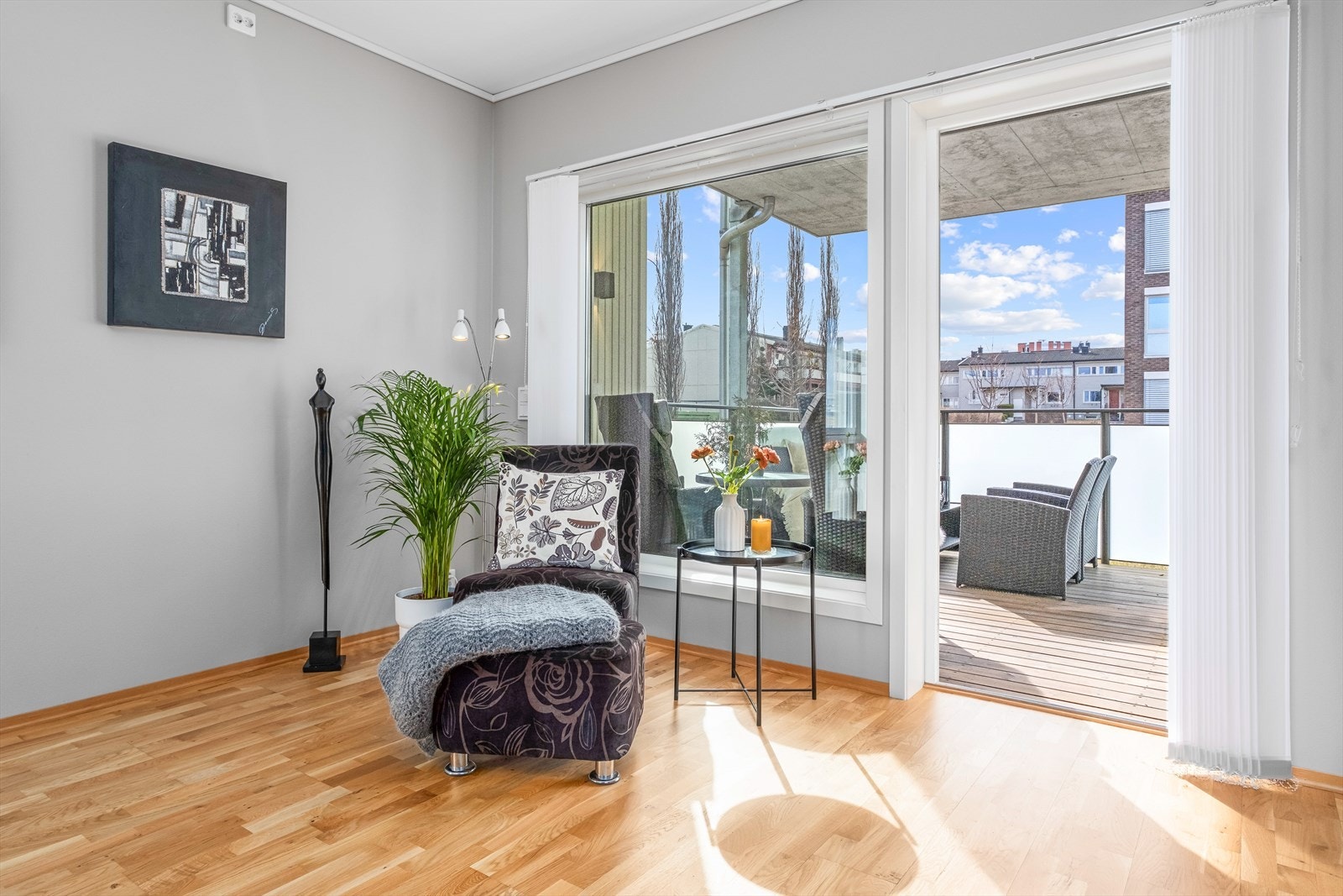 Dette moderne borettslaget ble ferdigstilt så sent som 2017. TG0/TG1 på alle våtrom. Galleribilde