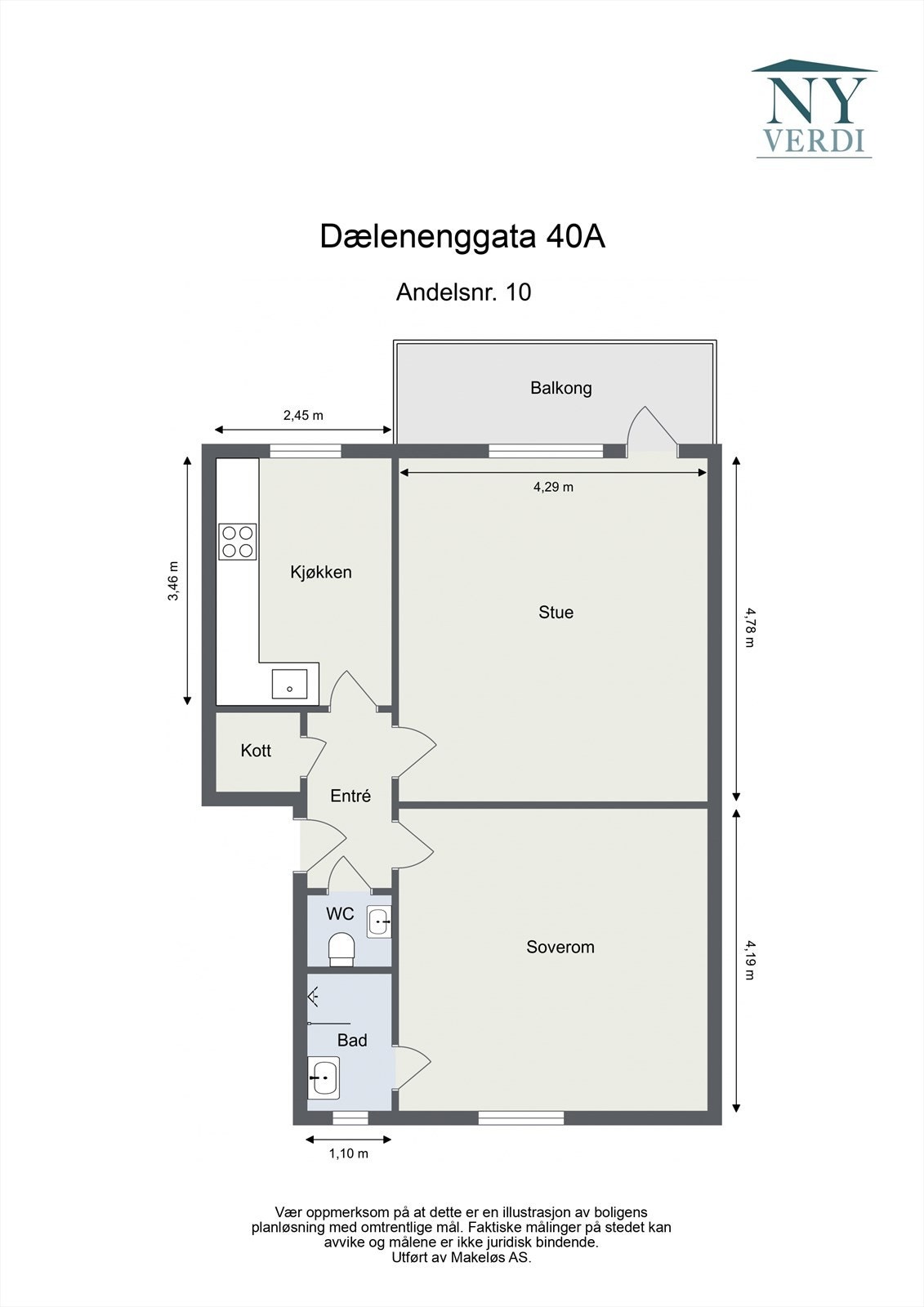 Plantegning. Galleribilde