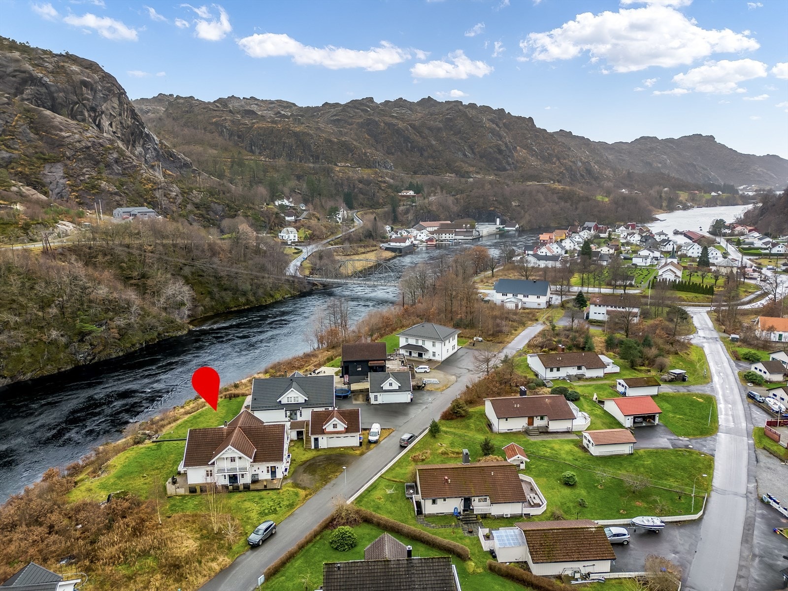 Dronefoto Galleribilde