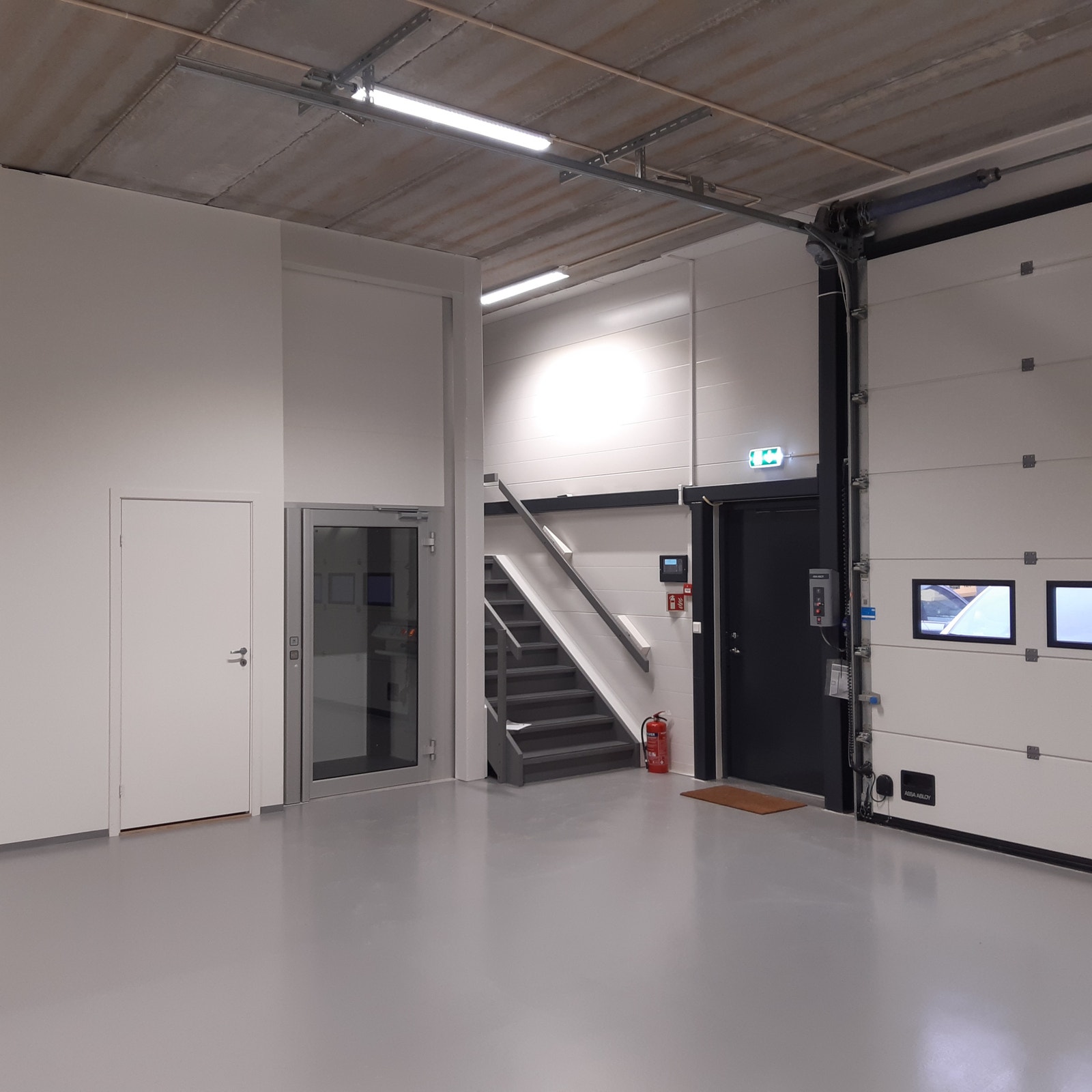 Mulig layout seksjon B 1. etg Galleribilde