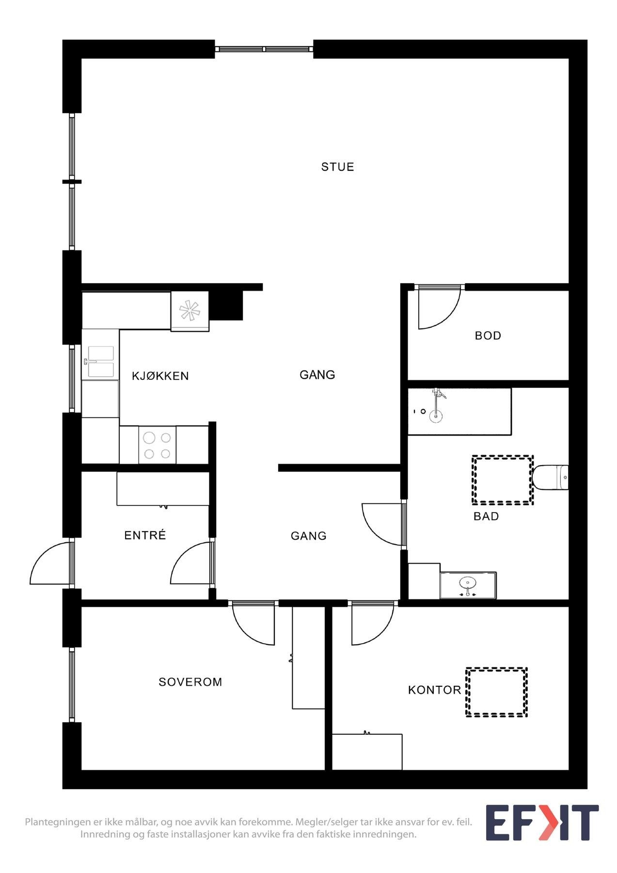 Plantegninger Galleribilde