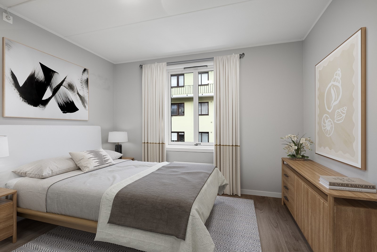 Soverom (Digital styling) Galleribilde