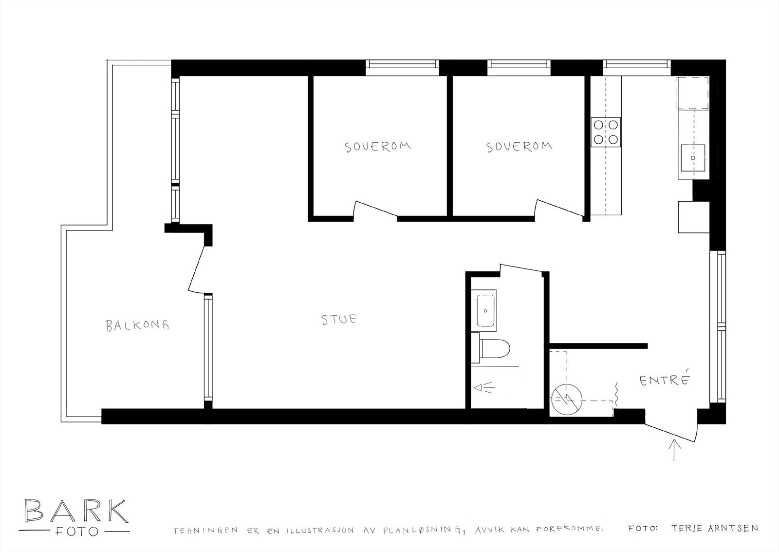 W | Planskisse Galleribilde