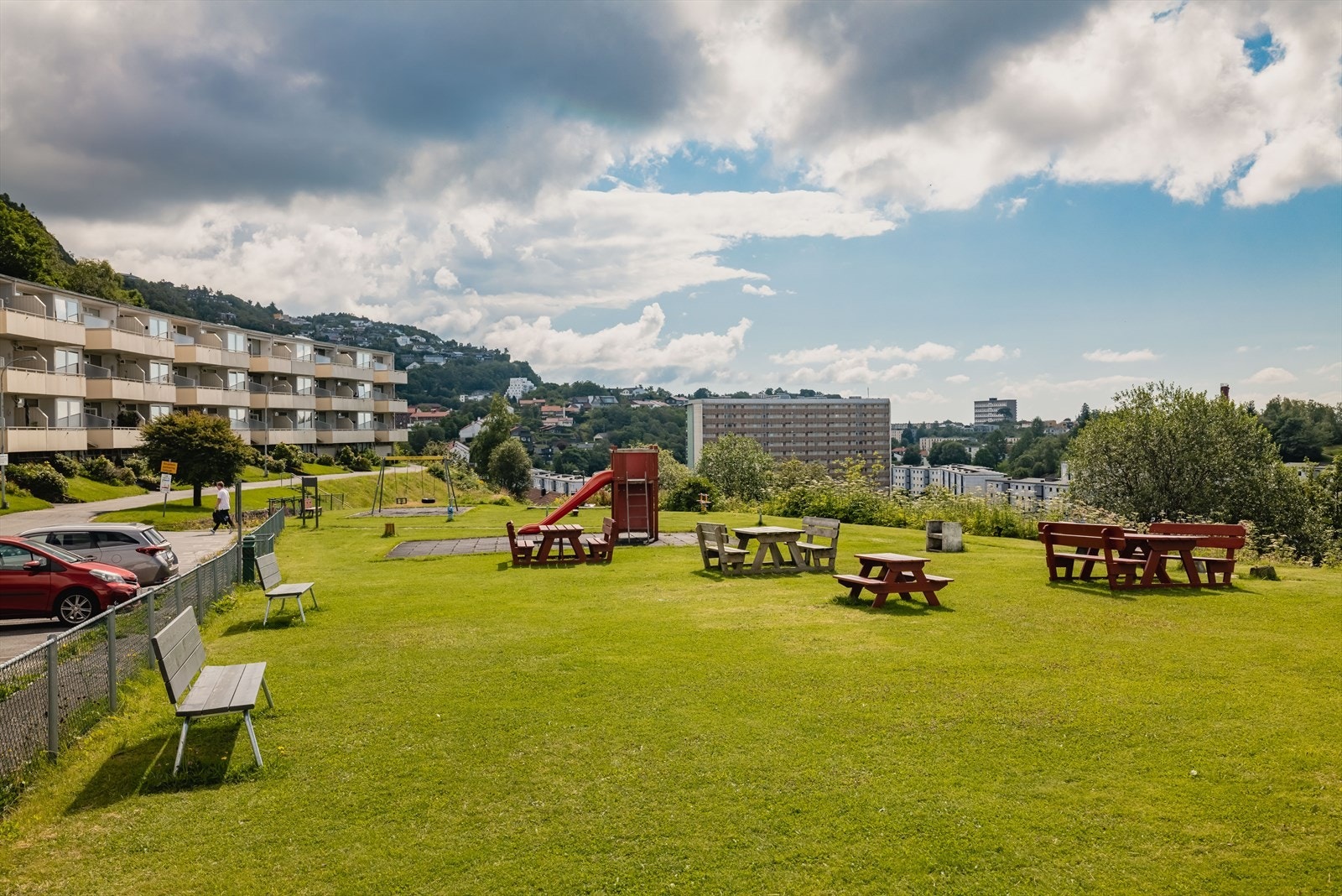 Ellers er det flotte felles uteareal. Galleribilde