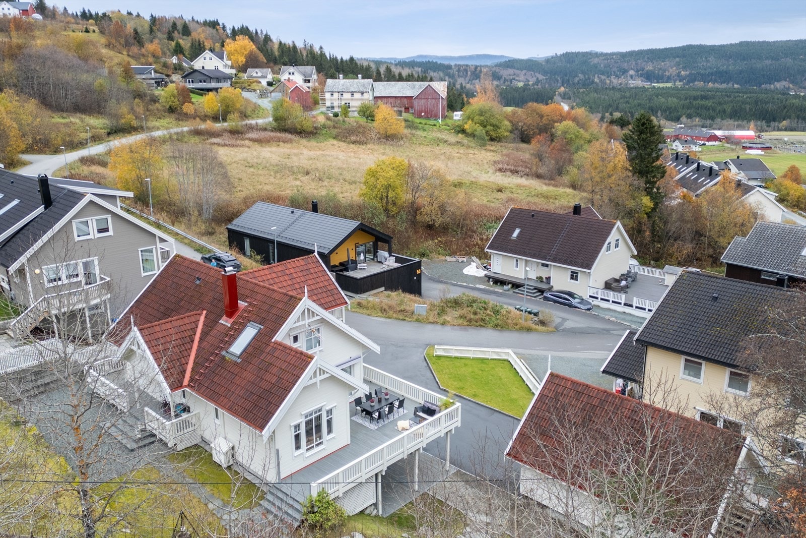 Boligen har fiber-nett med Telenor som leverandør. Galleribilde
