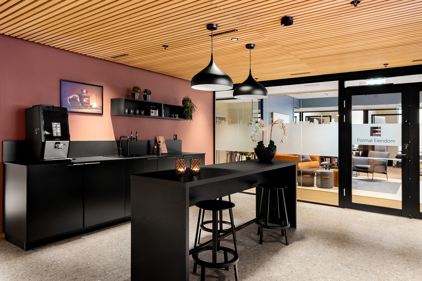 Minglingsområde Galleribilde