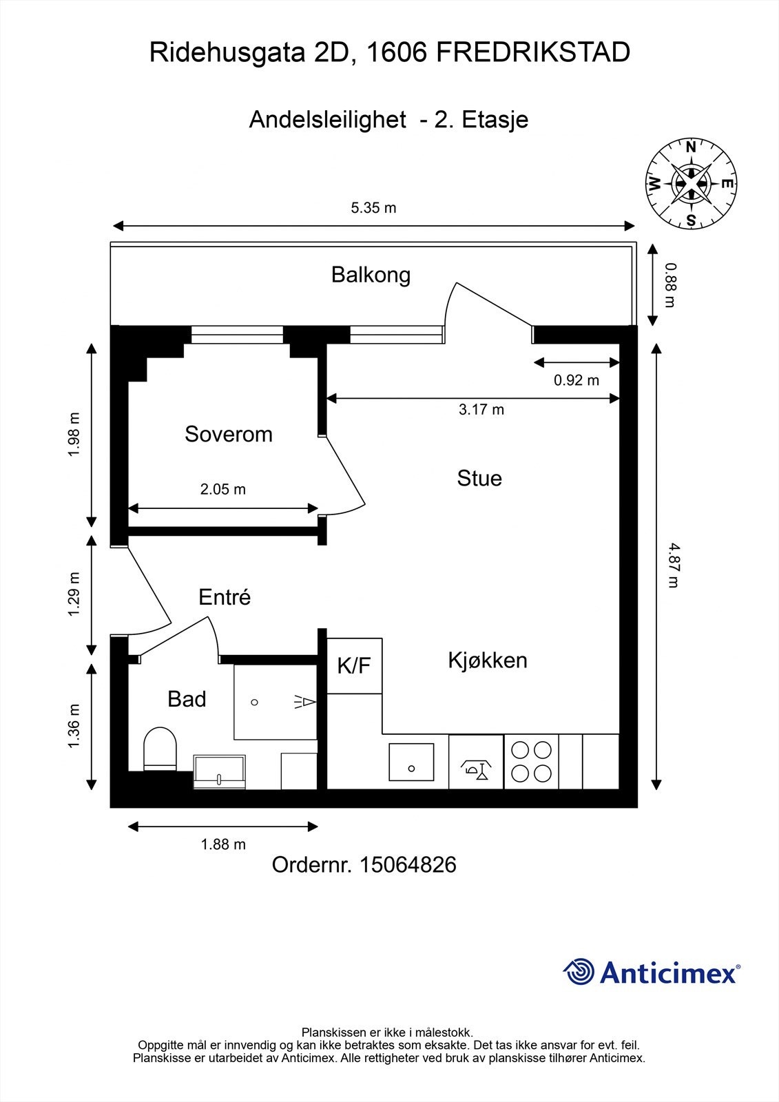 Kjellerbod disponeres også av leiligheten. Galleribilde