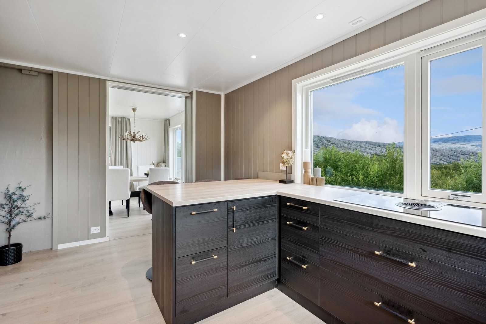 Hele 1. etasje holder en moderne og smakfull standard. Galleribilde