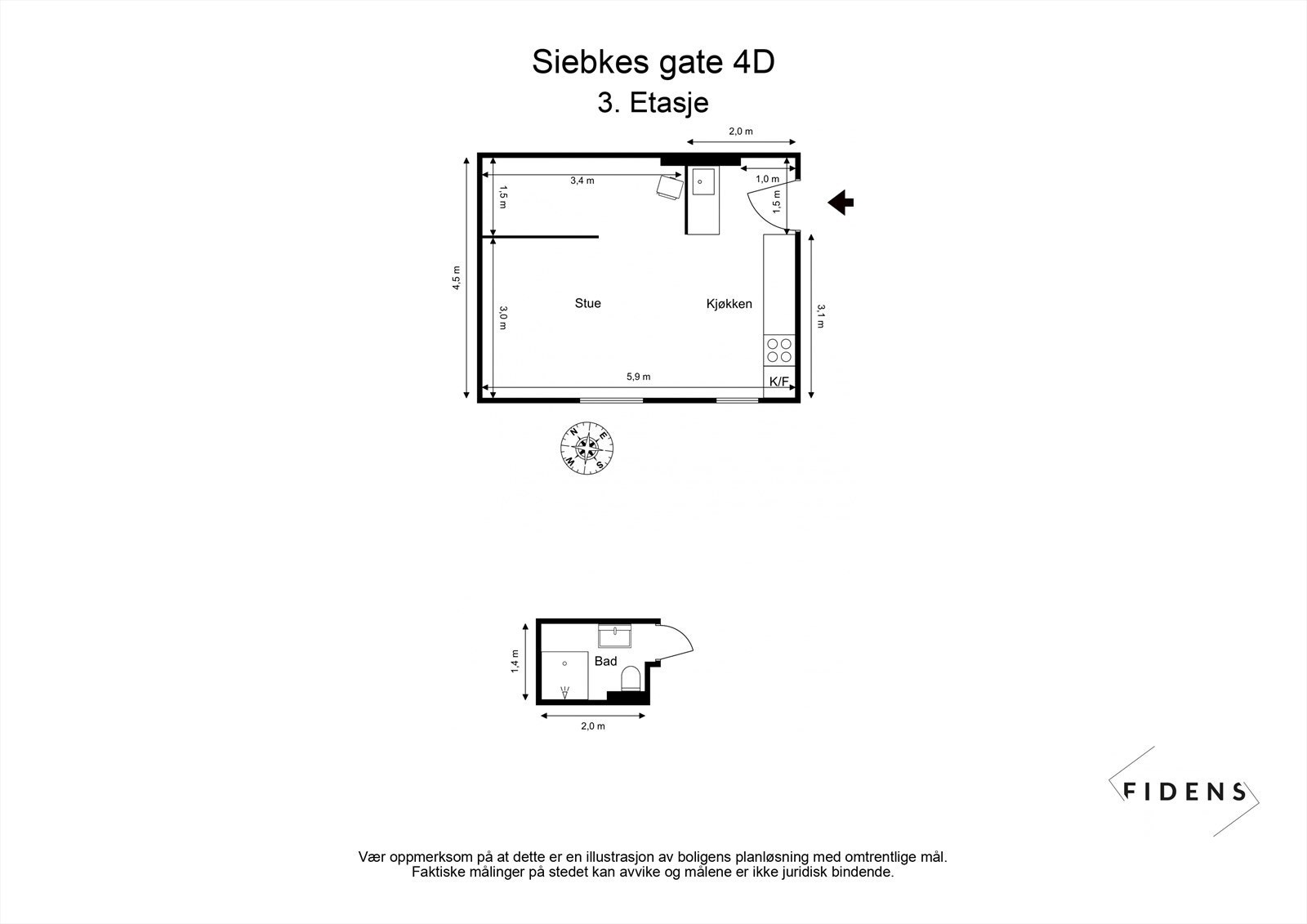 Plantegning. Galleribilde