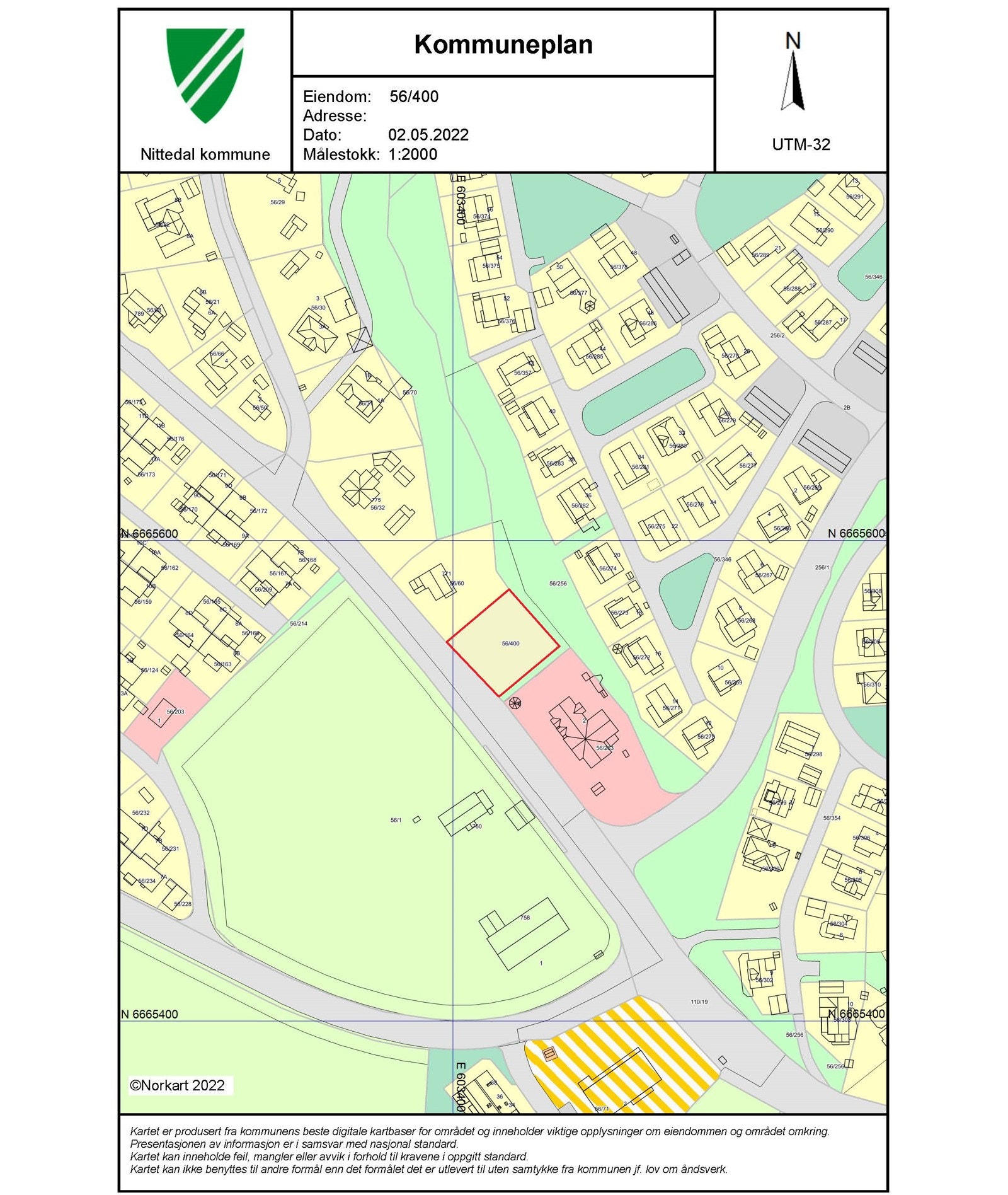 Kommuneplankart Galleribilde