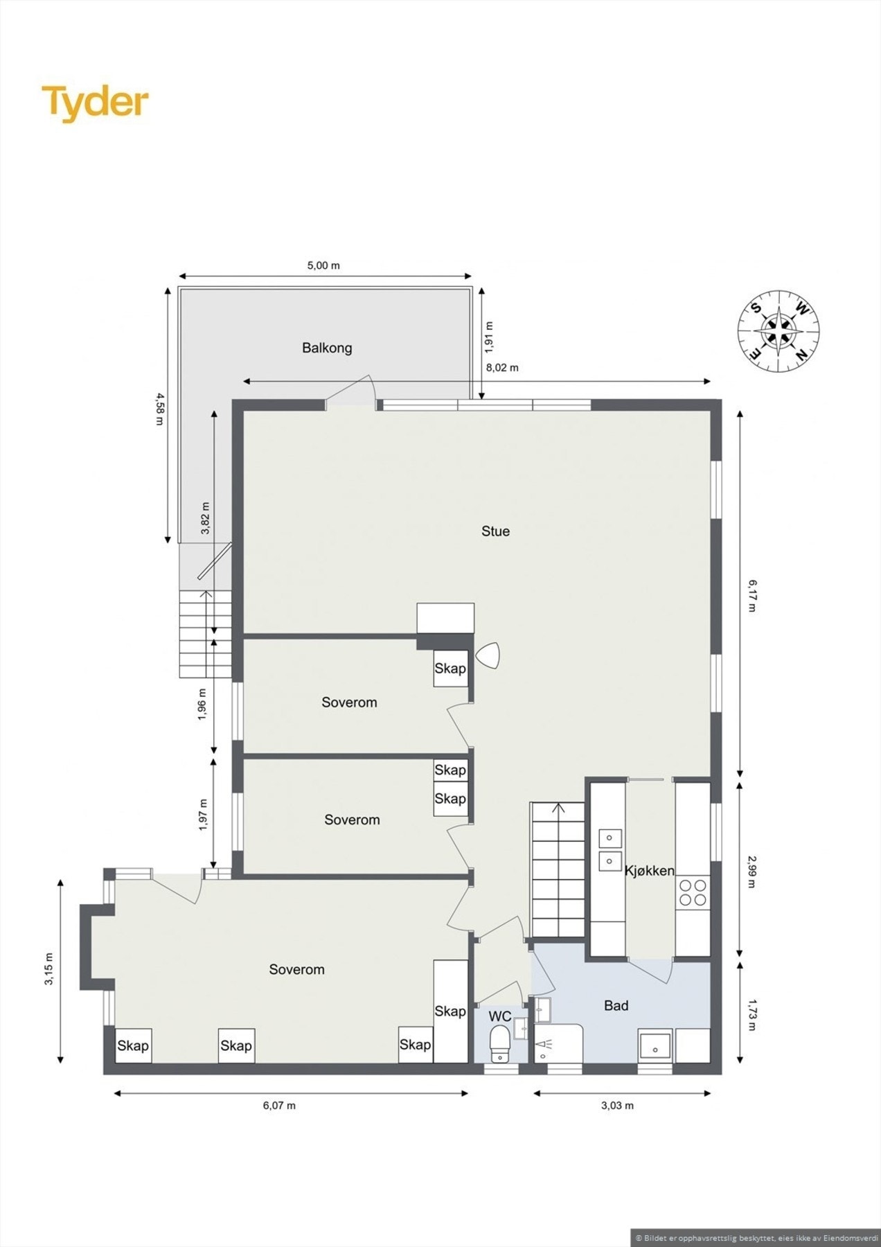 Plantegning - 2. etasje. Galleribilde