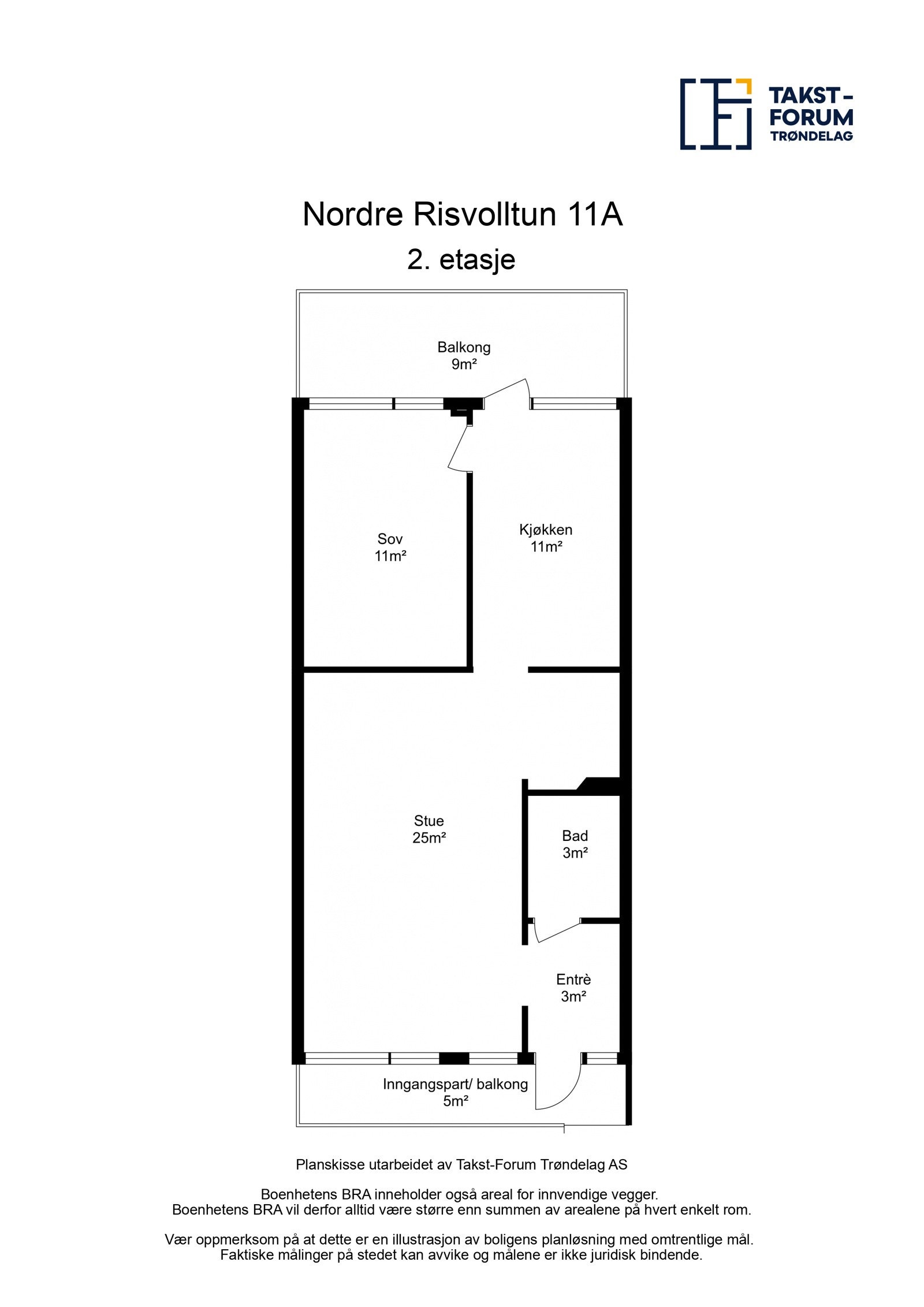 Planskisse 2. etasje. Galleribilde