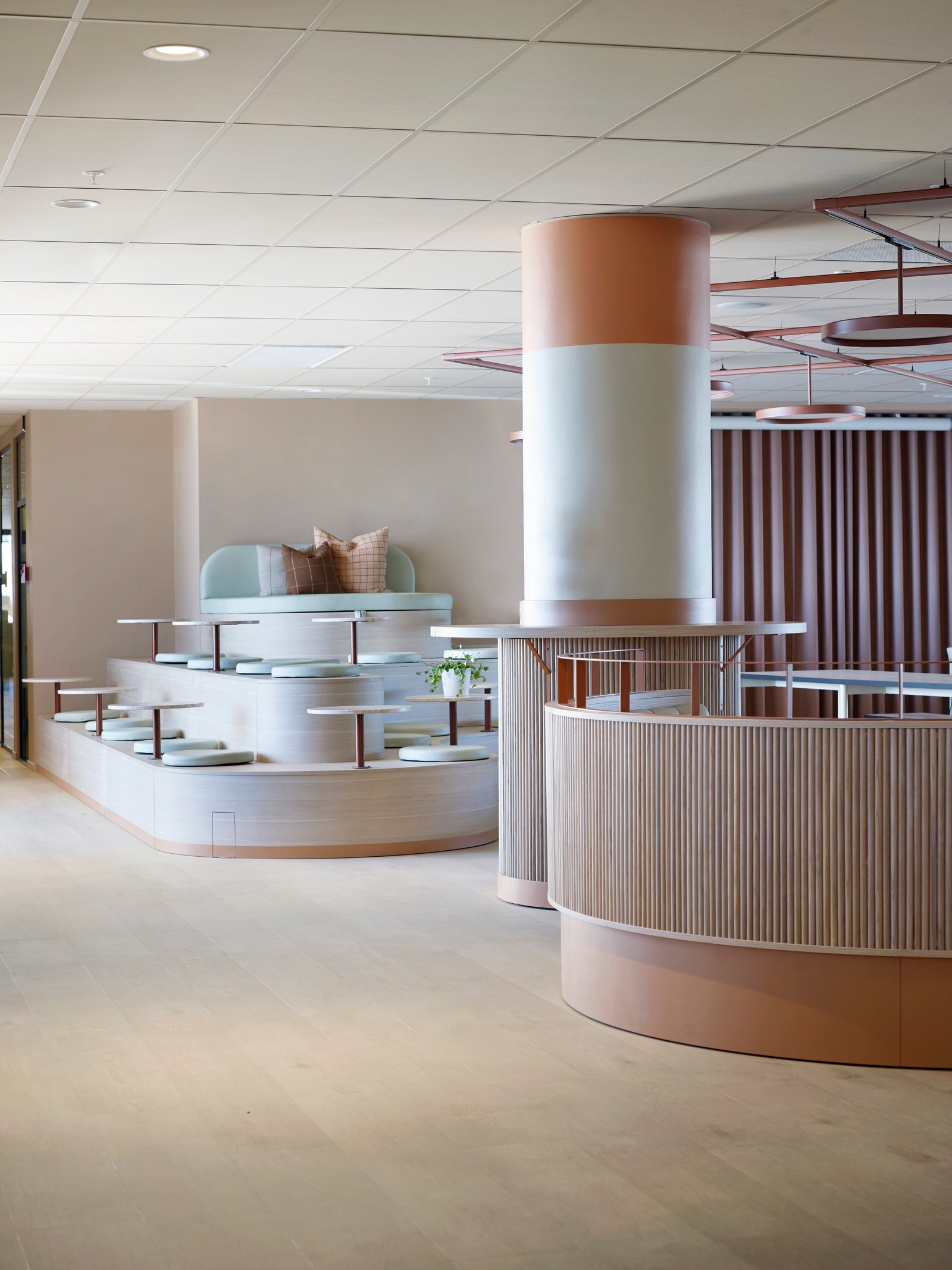 Inspirasjonsbilder fra annen etasje i bygget (interiørarkitekt Nina Wolff fra Curious Yellow). Galleribilde