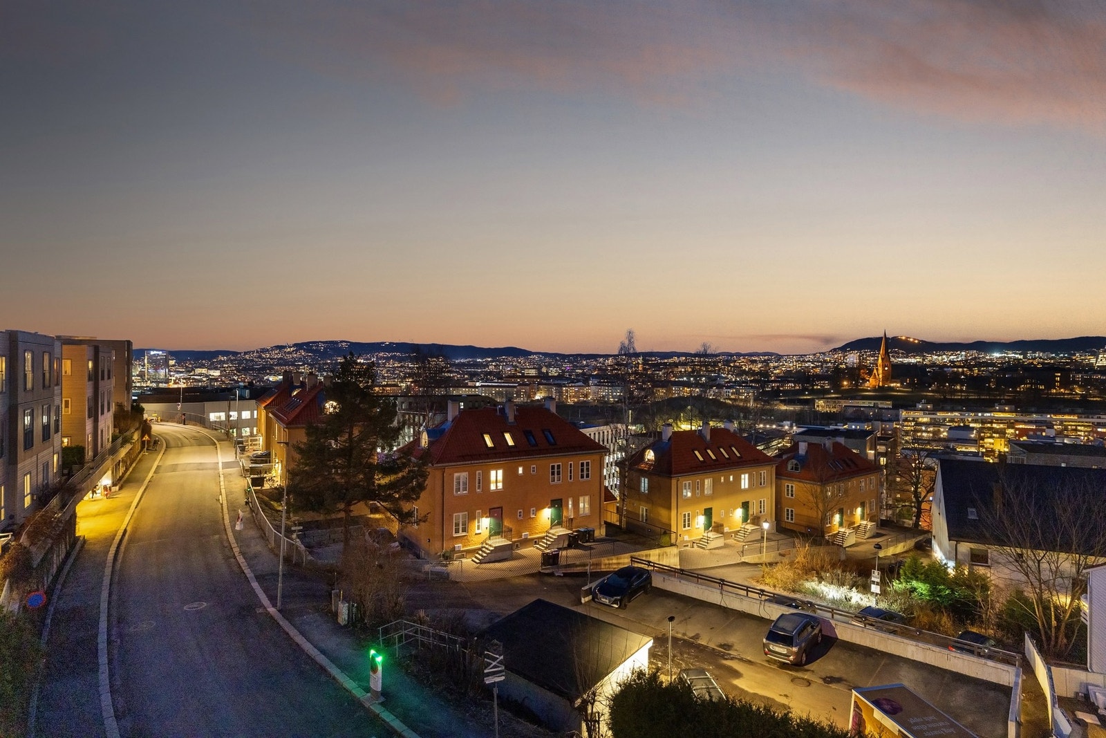 Utsikt fra stuen Galleribilde