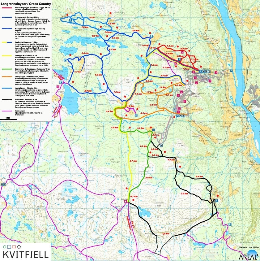 Løypenett alpint Galleribilde
