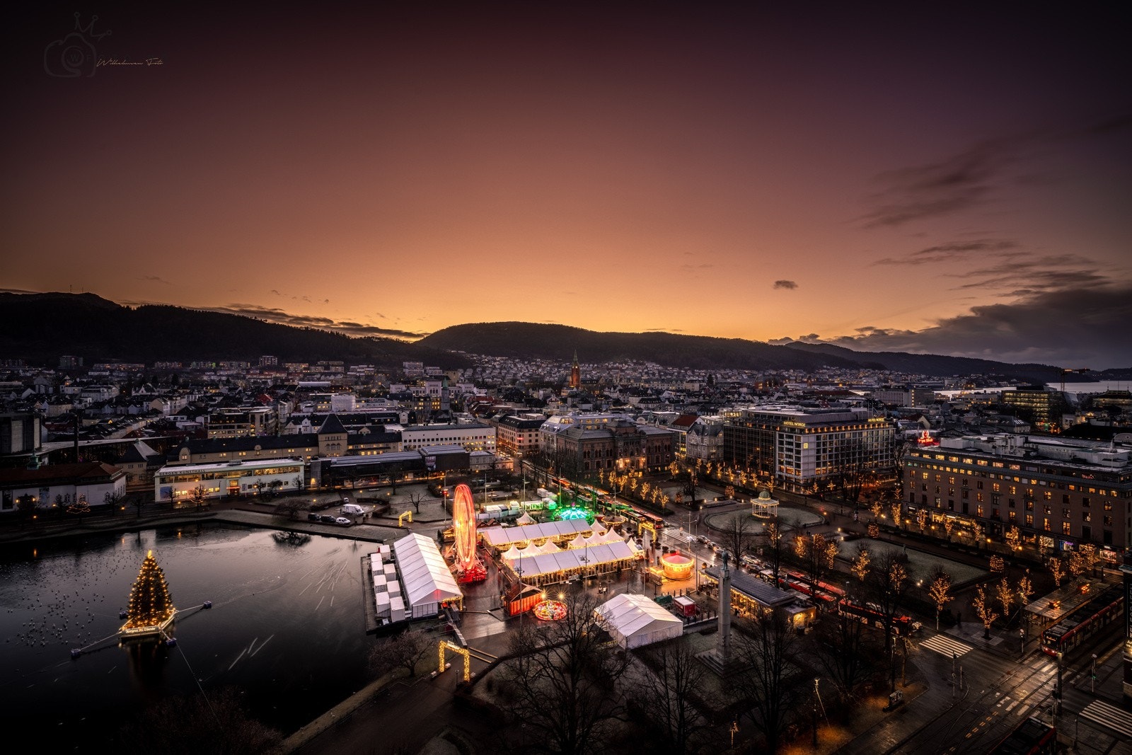 Bergen by! Galleribilde