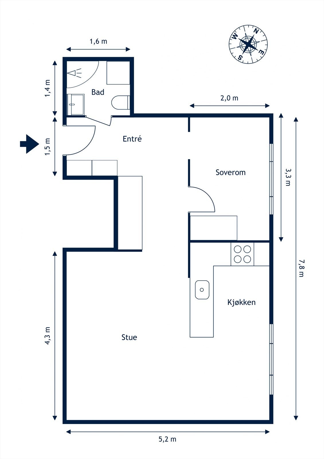 Planskisse Galleribilde