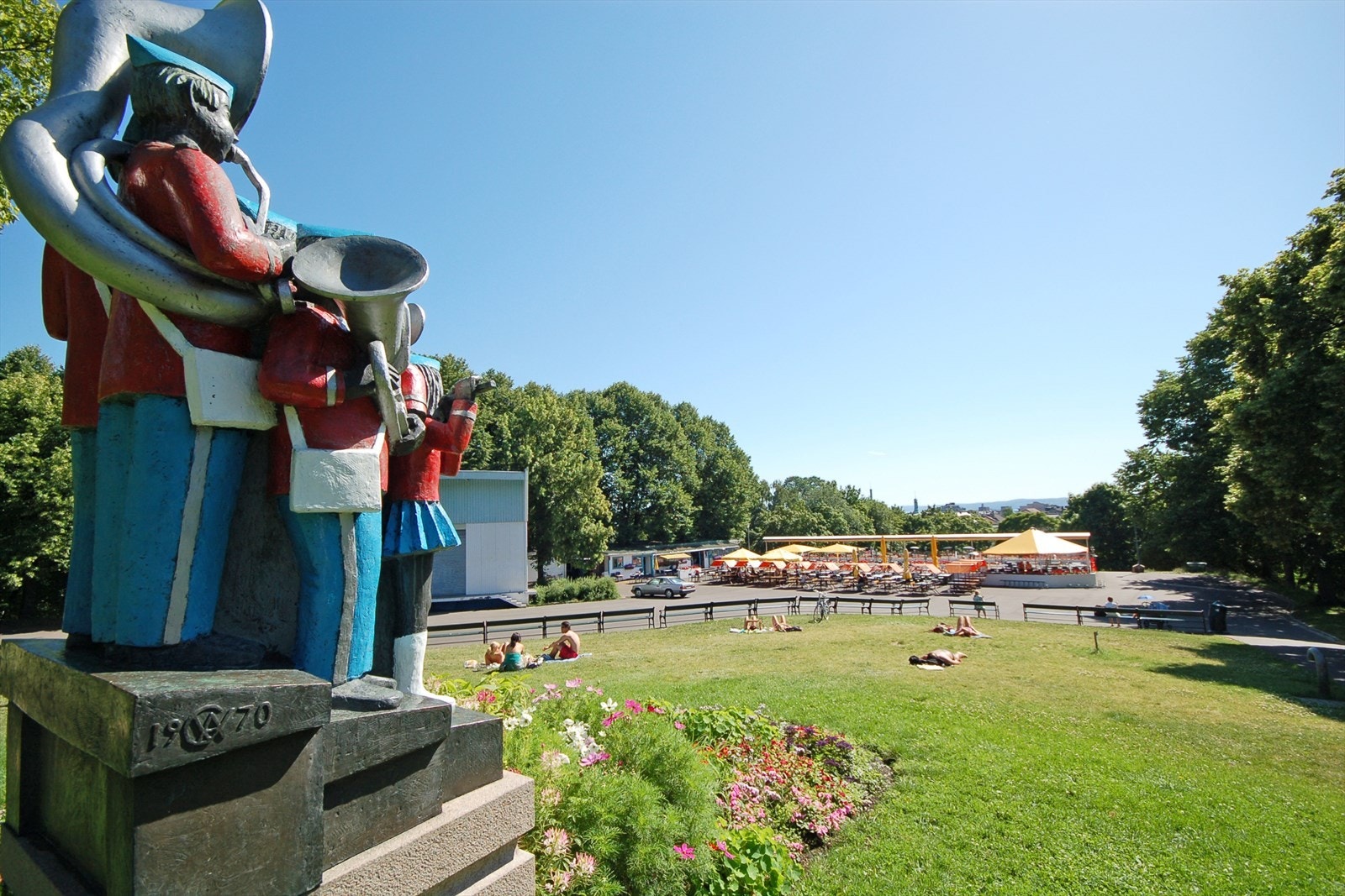 Kun ca. 400 meter (4 min gange) til nydelige St. Hanshaugen park Galleribilde