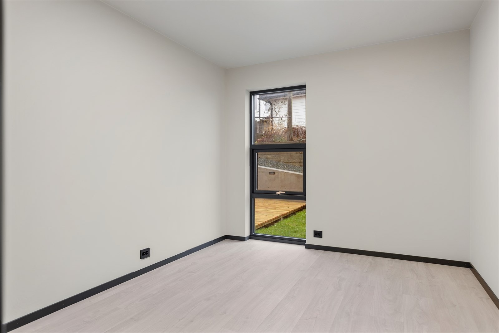 Samtlige soverom har plass til seng og garderobeløsning. Galleribilde