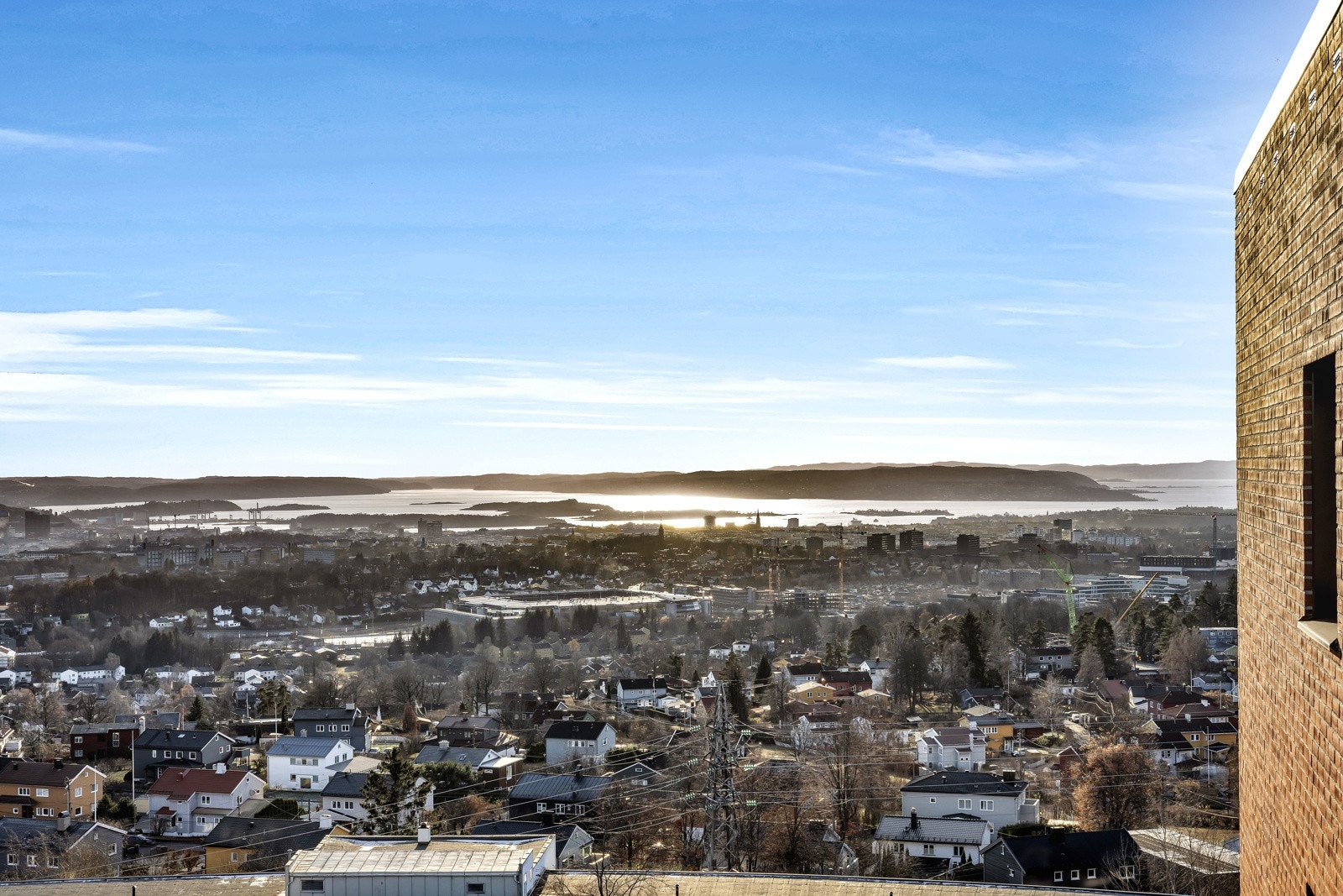 Utsikt fra balkongen! Galleribilde