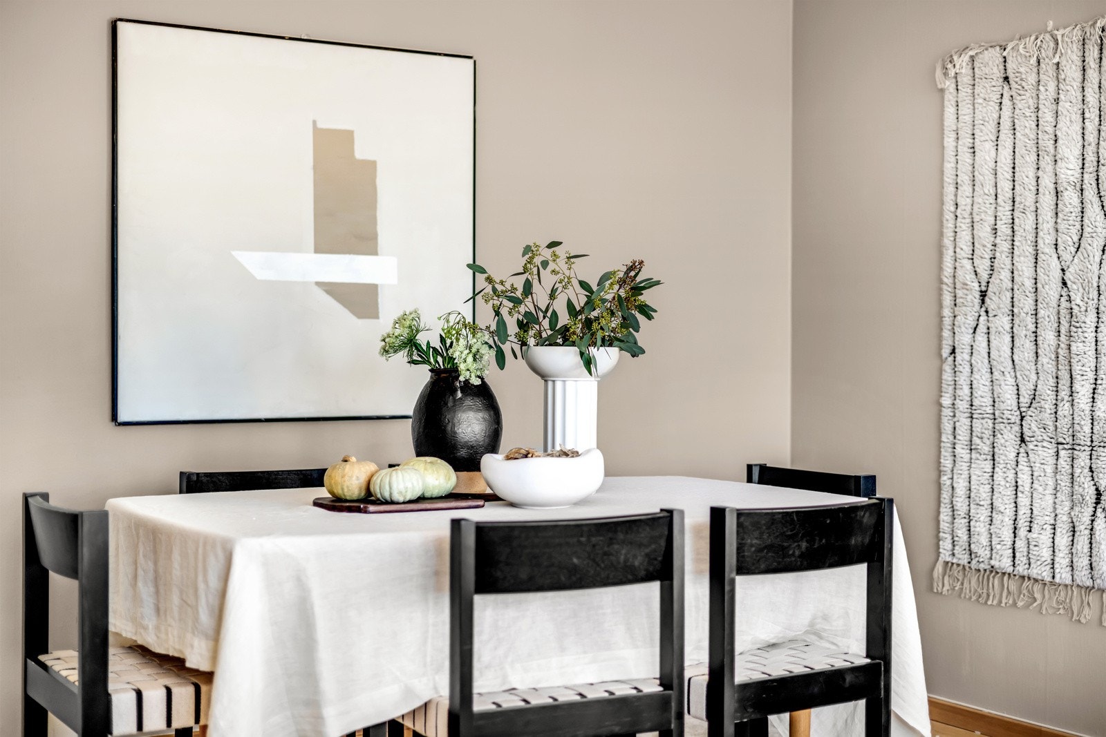 Spisebord, detalj. Galleribilde