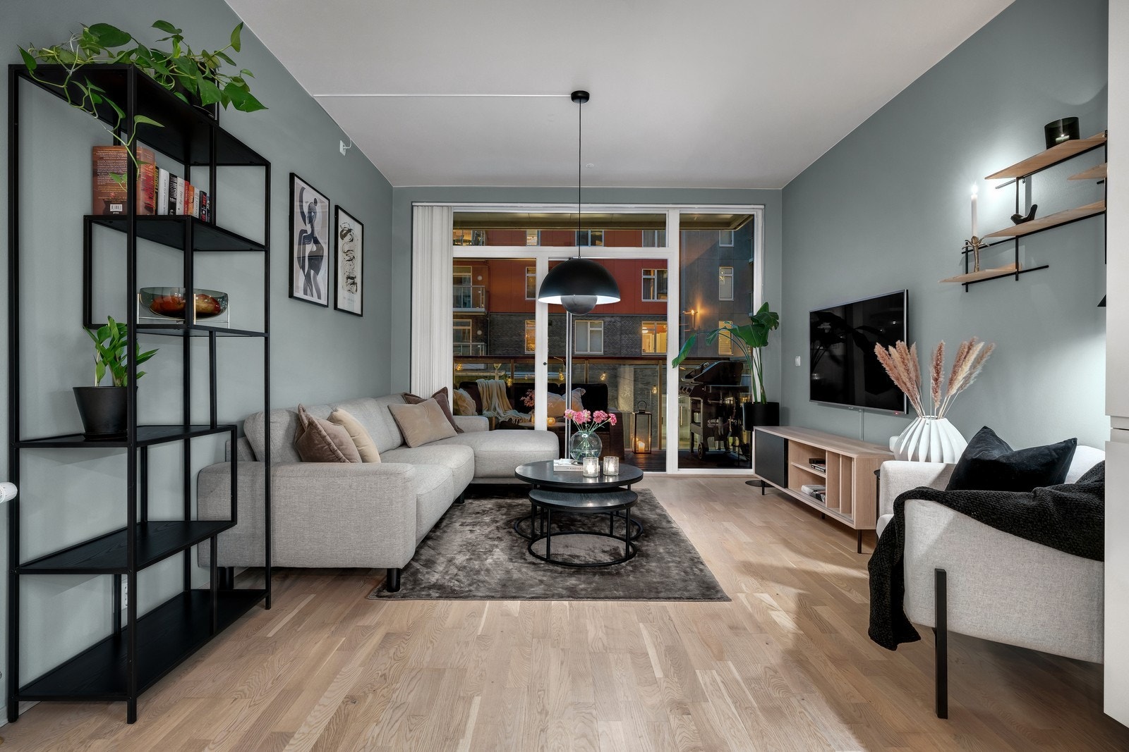 I stuen er det gode muligheter for sofagruppe Galleribilde