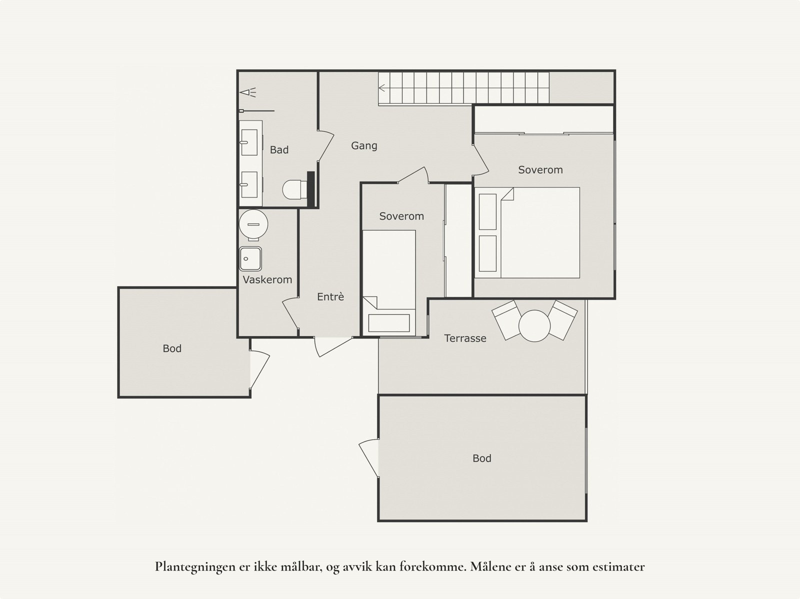 Plantegning 2. etg Galleribilde