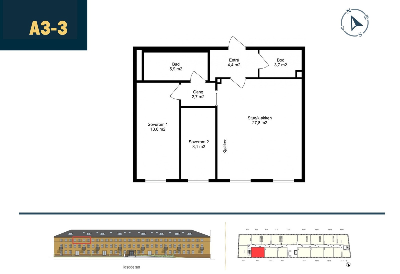 Planskisse. Galleribilde