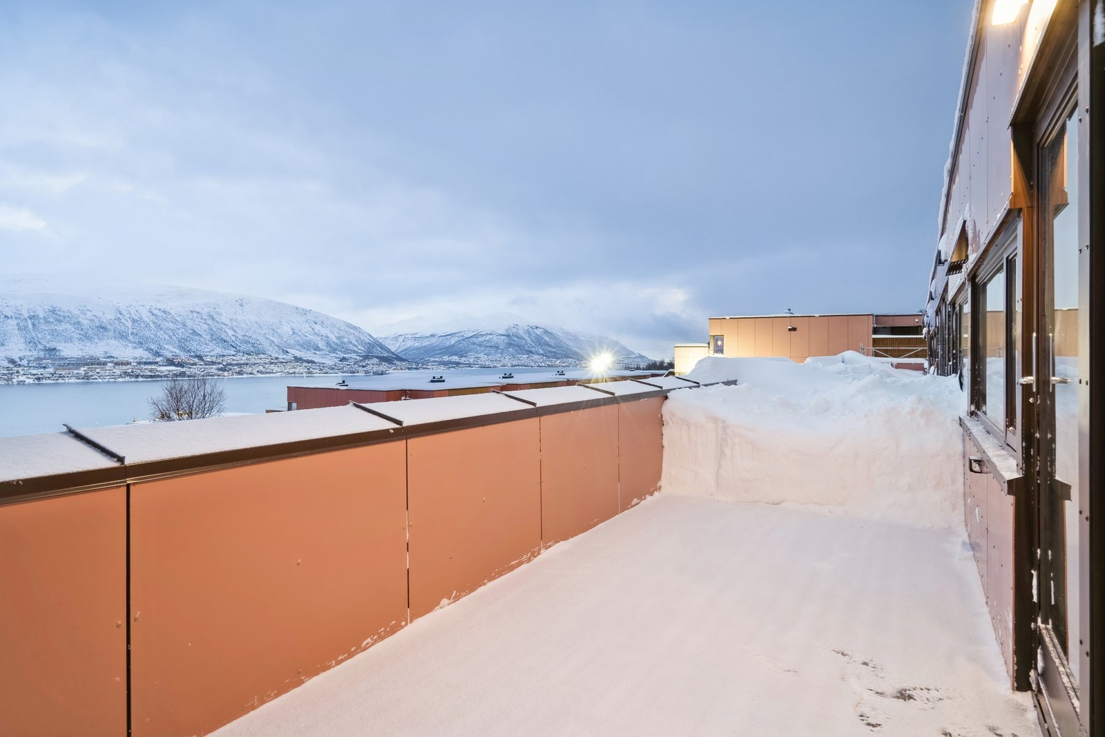 Veranda med utgang fra stue Galleribilde