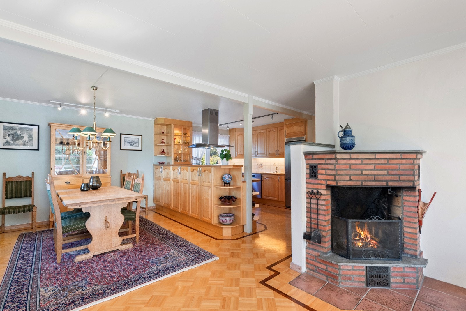 Romslig stue Galleribilde