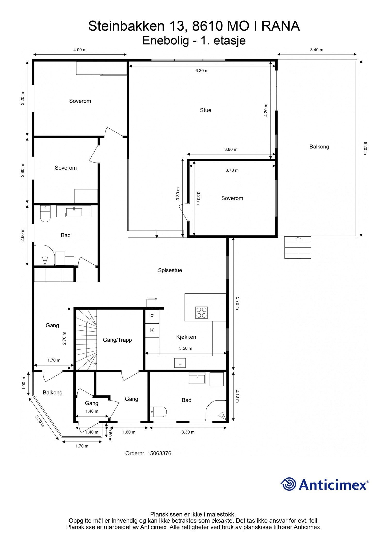 Gjør deg kjent med boligens planløsning Galleribilde