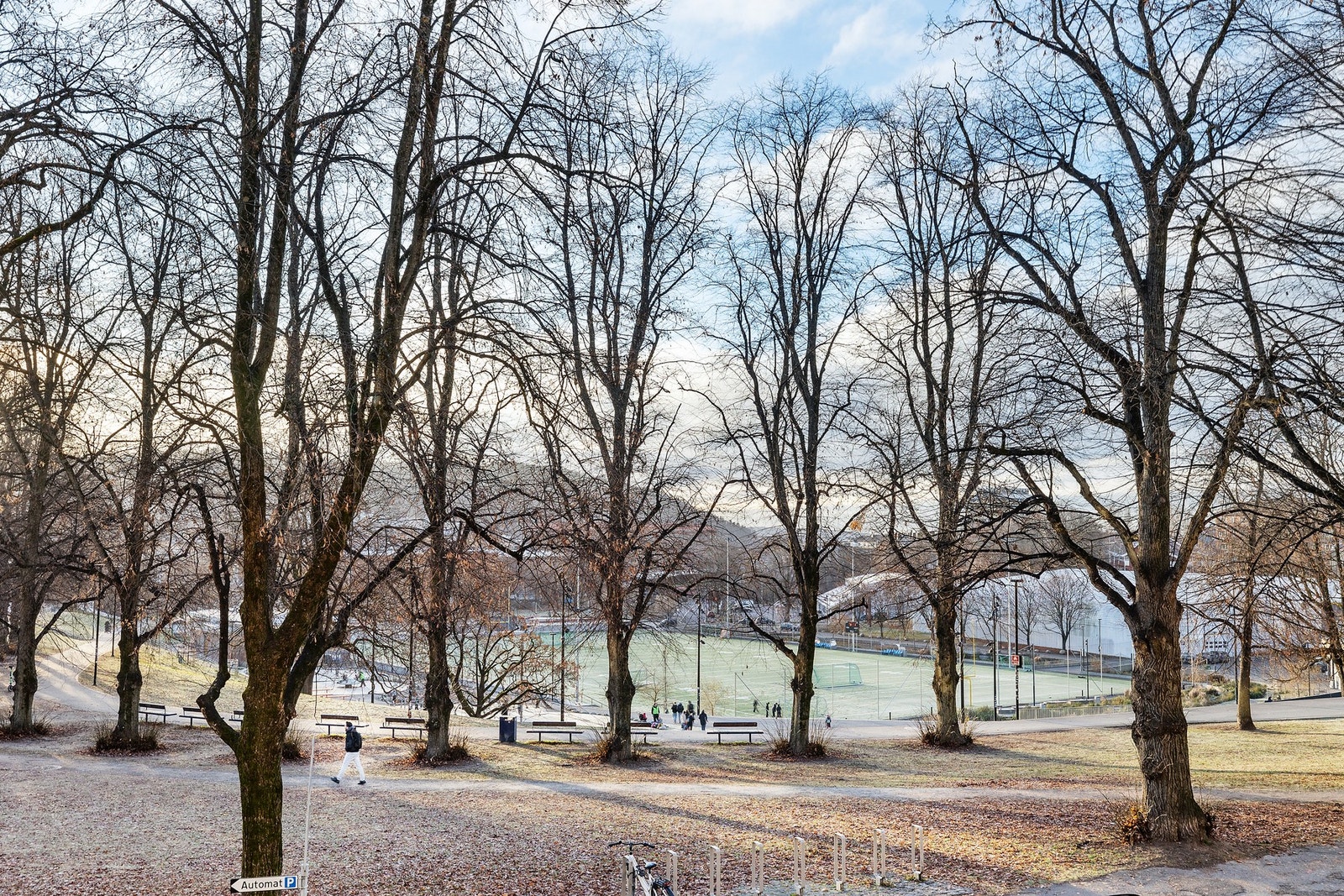 Flott utsikt mot Jordalparken. Galleribilde