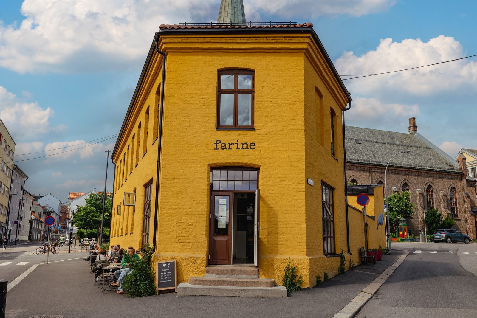 Farine bakeri og spiseri ligger i hjerte av Kampen. Galleribilde