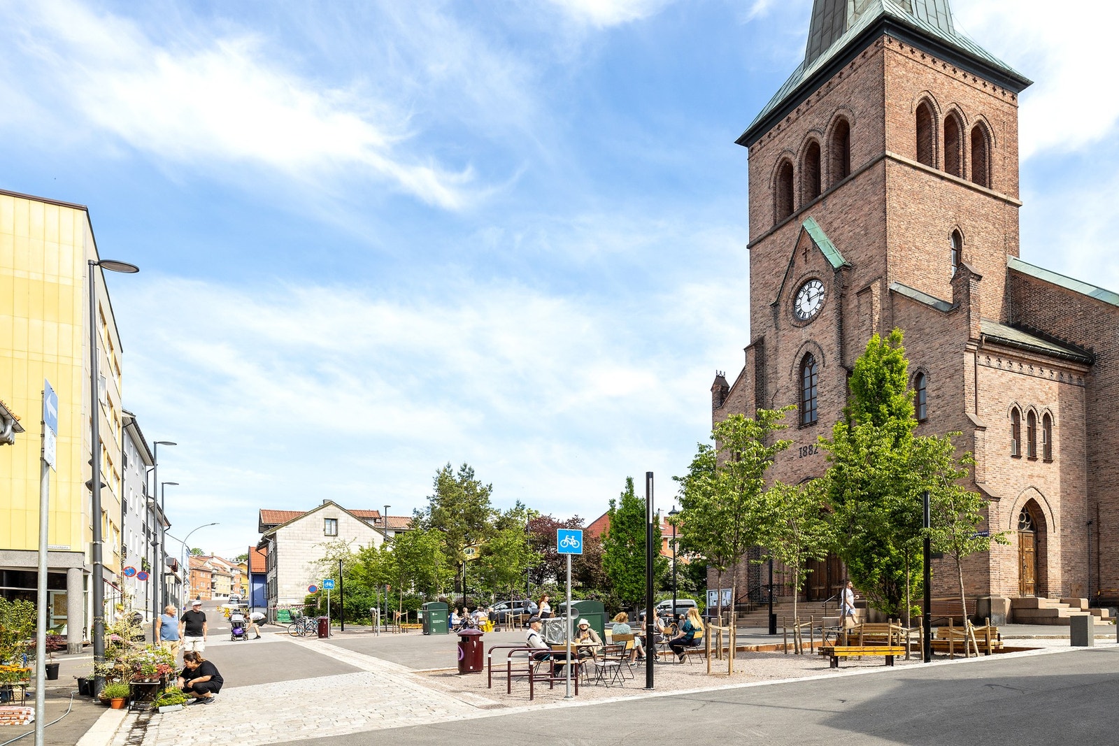 Sjarmerende kampen kirke. Galleribilde