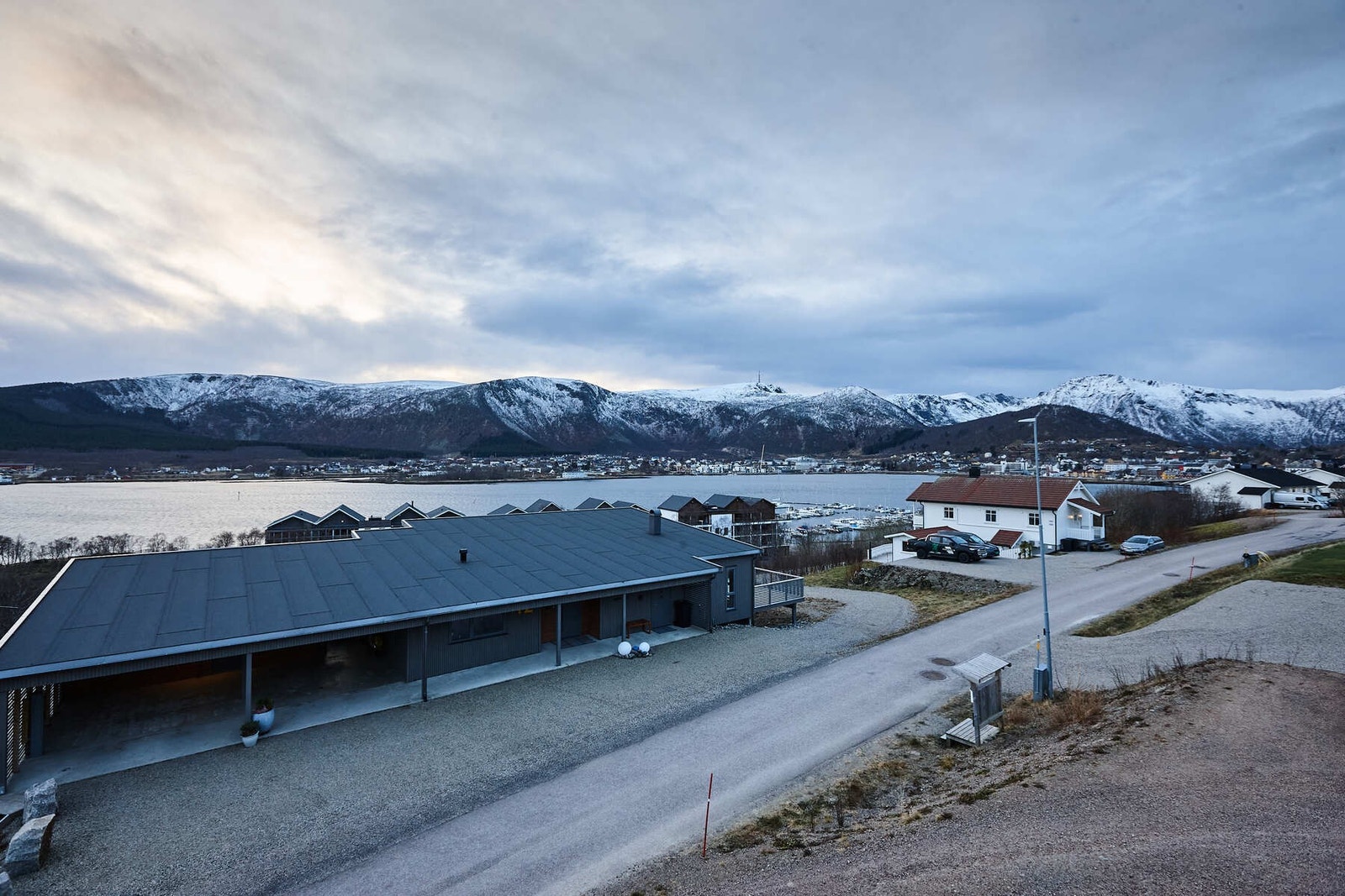 Fin utsikt Galleribilde