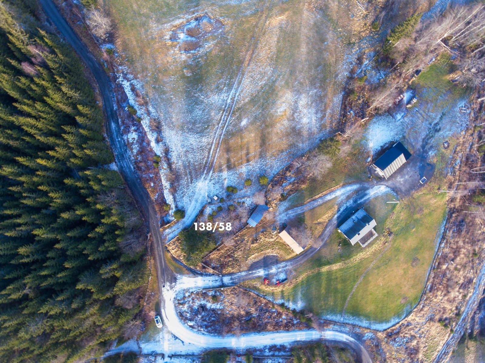 Tomta måler 491 kvm Galleribilde