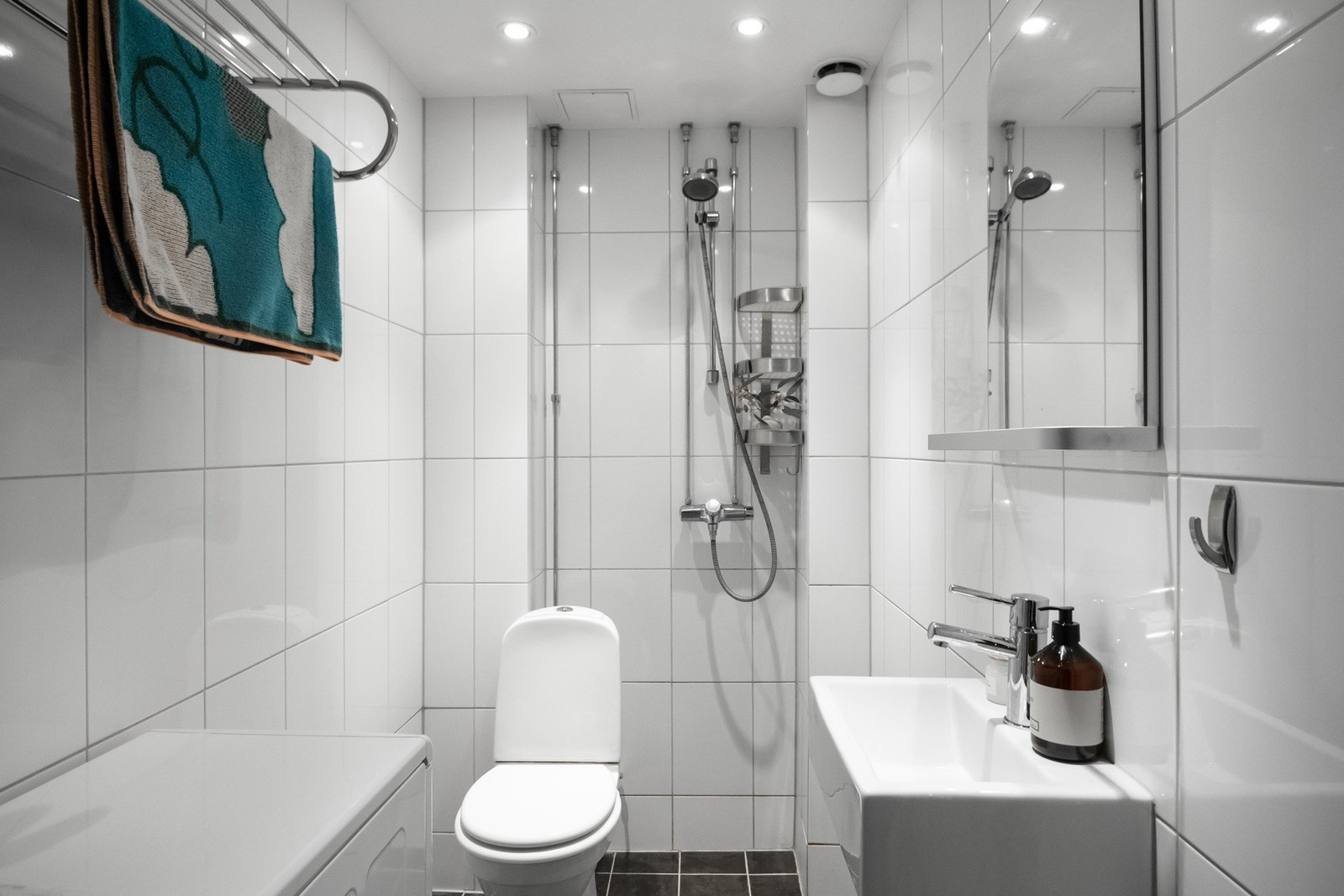Badet ble oppgradert i 2008/09 som en del av borettslagets renovering. Galleribilde