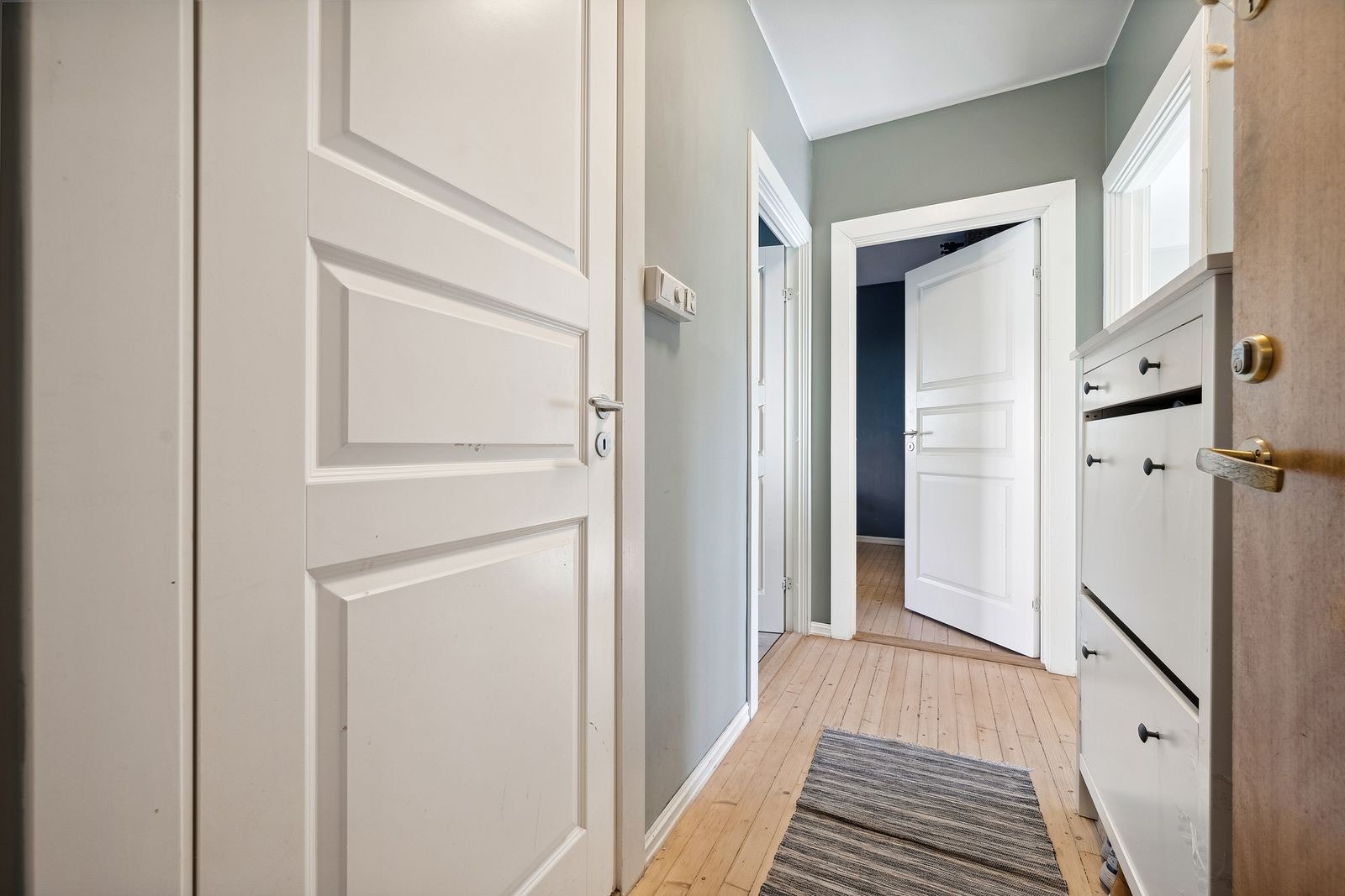 Entré med skoskap. Galleribilde