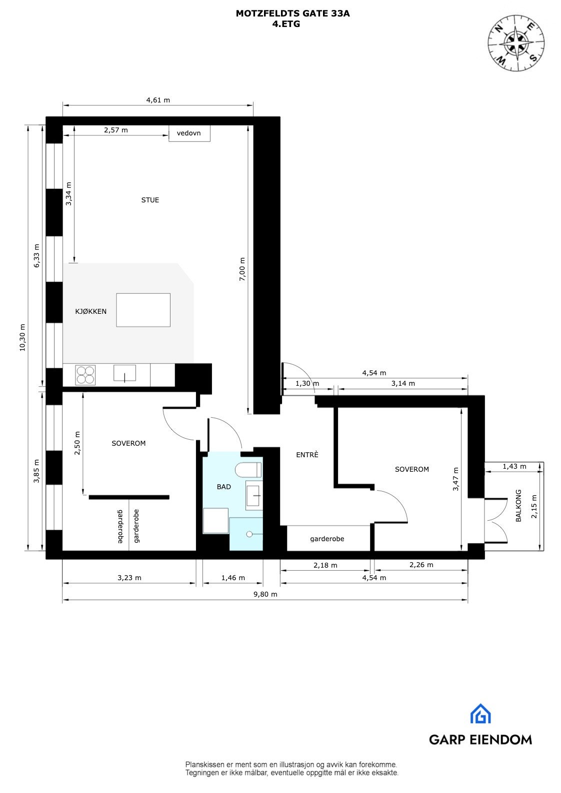 - Det medfølger to kjellerboder på til sammen ca. 9 m² - Galleribilde
