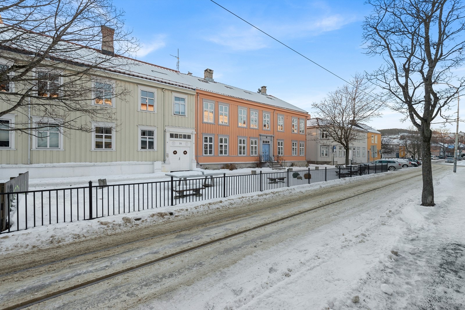 Dronningensgt - trikk Galleribilde