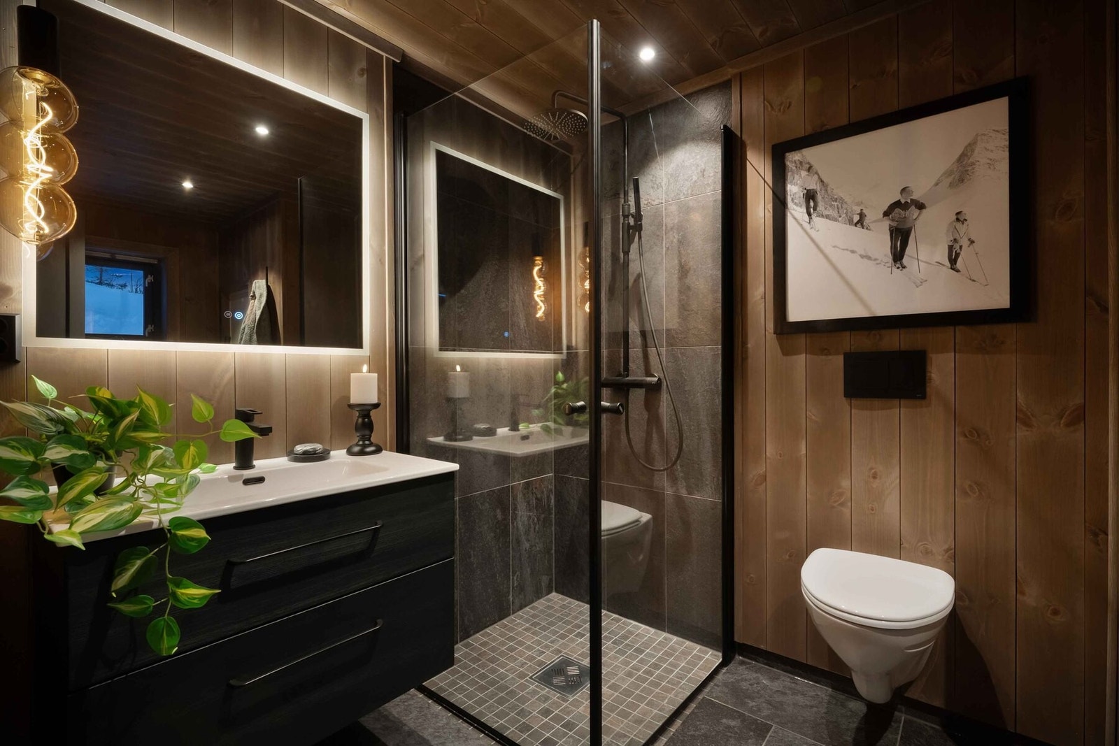 Stort og flott bad Galleribilde