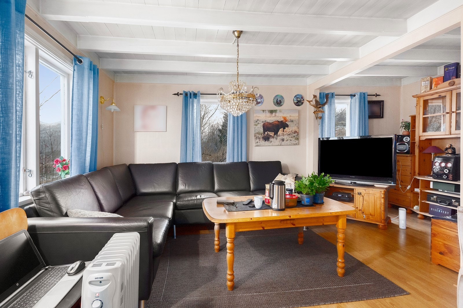 Steinslandsveien 54. Stue. Galleribilde