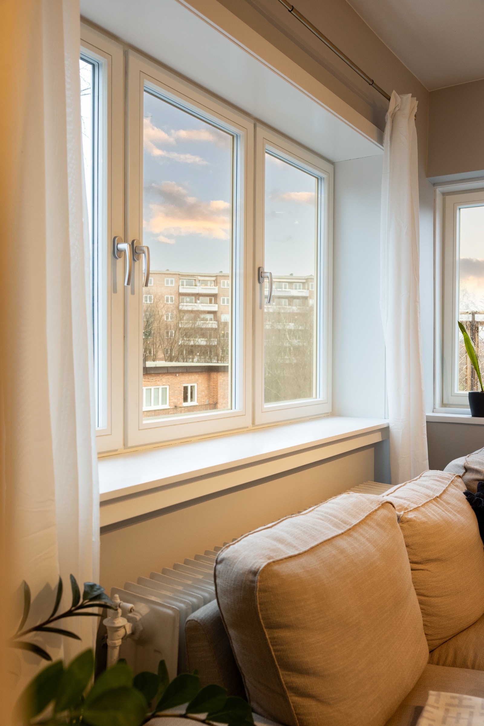 Varmtvann og oppvarming via radiatorer er inkludert i felleskostnadene. Galleribilde