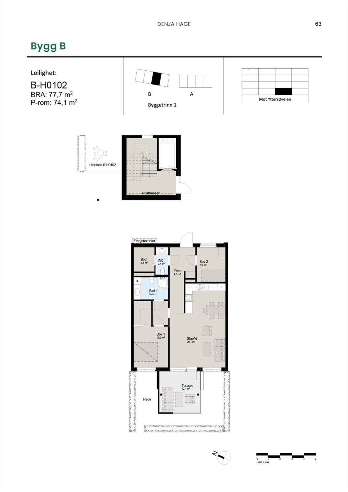 Plantegning Galleribilde